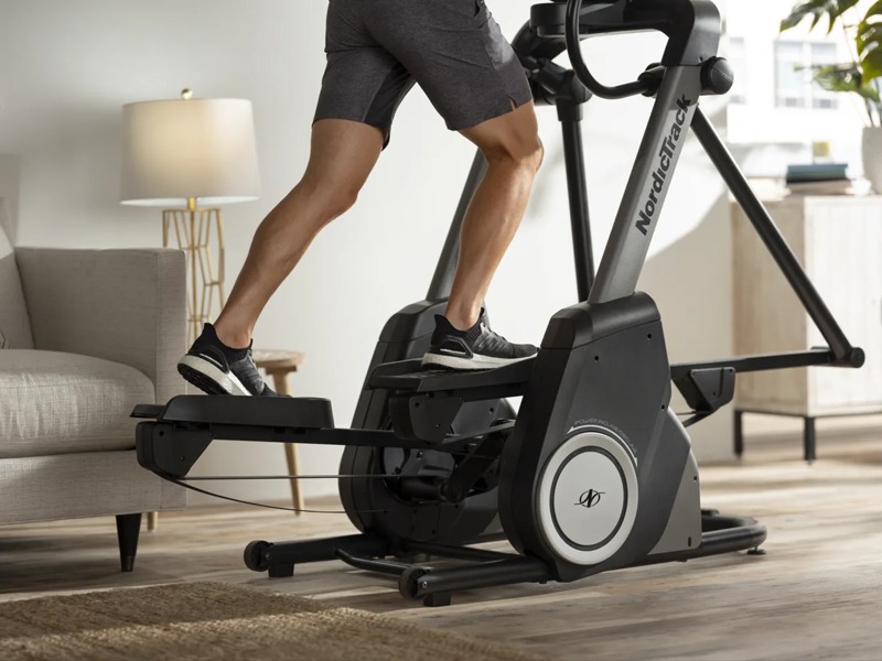 Stair climbers offer low-impact, lower-body workouts, ideal for all fitness levels to burn calories.